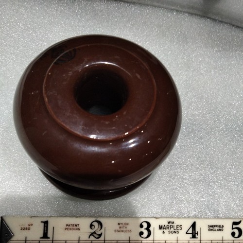 Vintage ceramic brown - vintage,