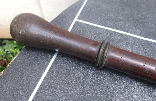 Original vintage wooden dark - vintage,