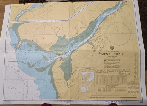 Admiralty chart 1464 menai - admiralty,