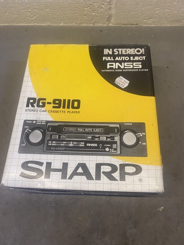 Sharp 9110 radio cassette - 9110,