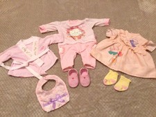 ? Gorgeous Baby Annabell Doll’s Clothes & Shoes Bundle ? 43cm Dolls Annabel