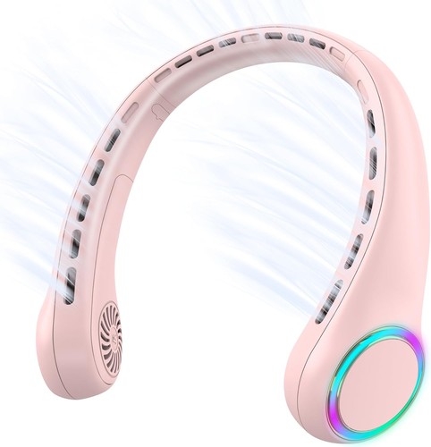 Bladeless neck fan - fan,, portable