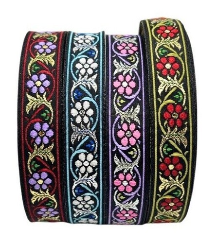 10m jacquard ribbon trim - 10m,