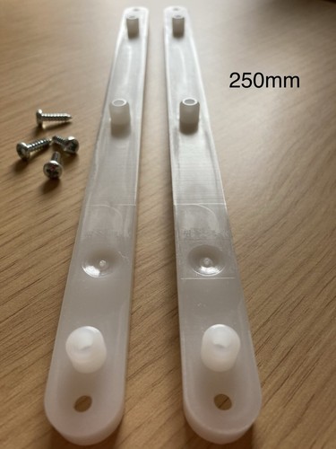 Plastic drawer runners 250mm - drawer,
