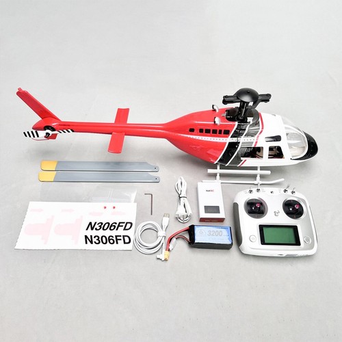 Roban 450 size rtf b206 - size, gps