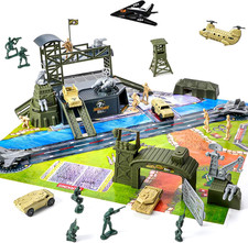 47PC Military Base Playset