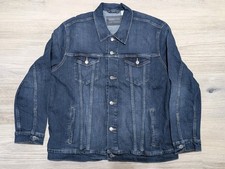 Signature Levi's Men's Denim Jacket Size 2XL Navy Blue