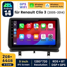 64G For Renault Clio 3