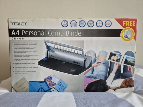 Personal comb binder with - personal,