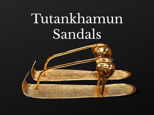 Rare king tutankhamun sandal - king,