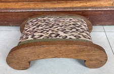 Antique Upholstered Leopard