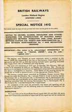 Railway Signalling Notice BR