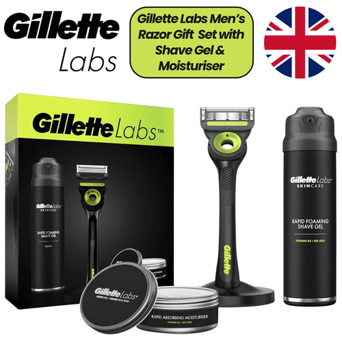 Gillette labs set - set, and