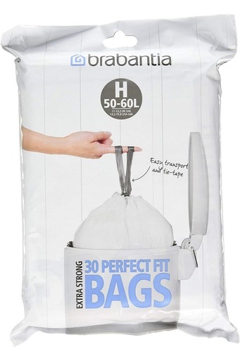 Brabantia 60l bin liners - brabantia,