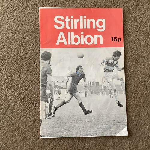 Stirling albion - stirling, v