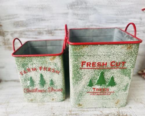 Fresh cut trees - cut, metal