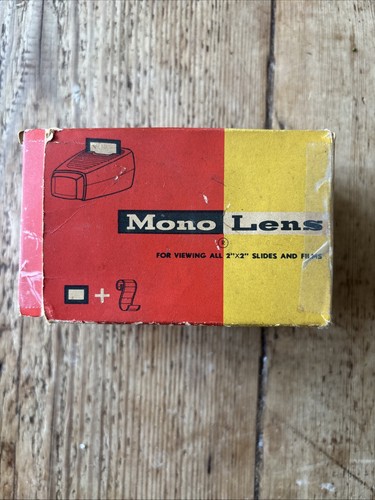 Vintage mono lens slide - vintage, viewer
