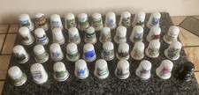 BONE CHINA SOUVENIR THIMBLES -