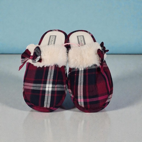 Ladies tartan memory foam - ladies,
