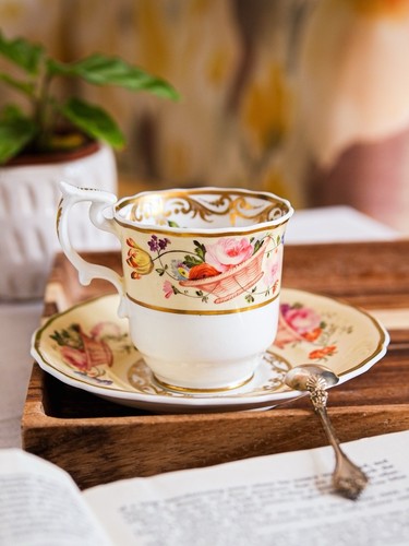 Antique spode copeland florals - antique,