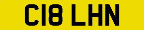 Colin number plate - colin,