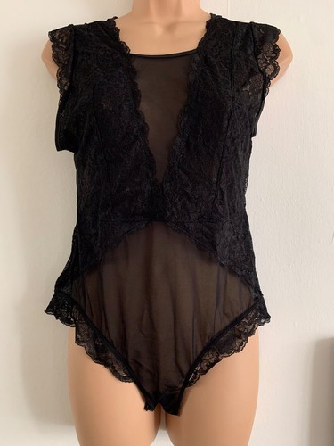 Primark black lace - black, detail