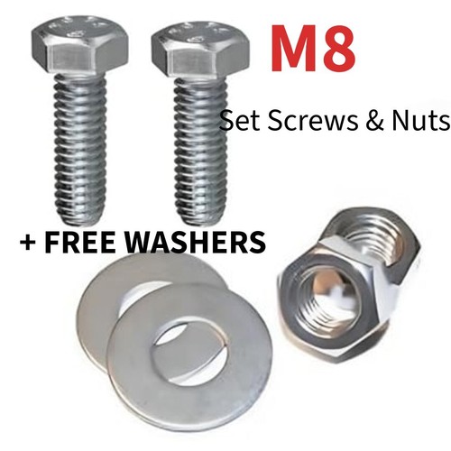 Nuts and bolts fully - m8,