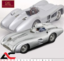 CMC M-137 1:18 MERCEDES-BENZ W196R STREAMLINER HANS HERRMANN SIGNATURE 1/300