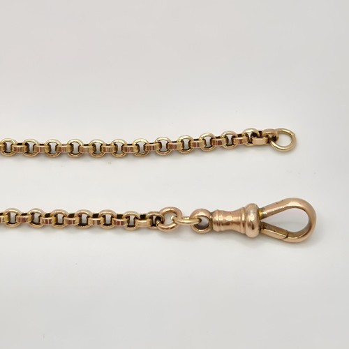 9ct yellow gold - gold, link