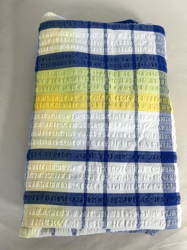 Vintage seersucker cotton - vintage,