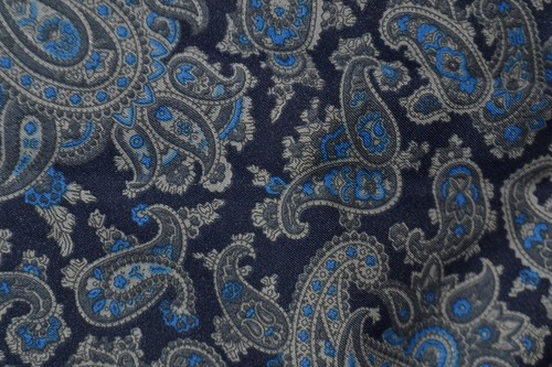 Vintage tootal navy blue - navy,