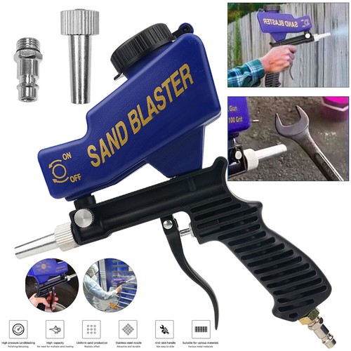 Air sandblasting gun hand held - air,