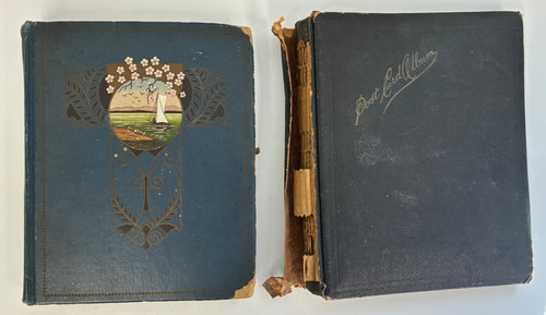Antique postcard albums - 2,