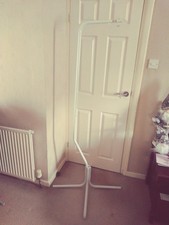 bird cage stand white