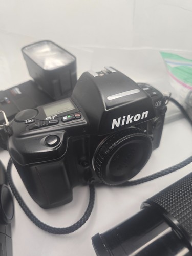 Nikon n90s 35mm slr film - nikon,
