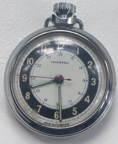 Early chrome ingersoll pocket - early,