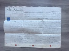 Clevedon Terrace Ruswarp Whitby  Vellum Indenture  1876 Newfield to Patrick