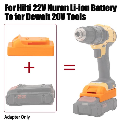 Battery adapter for dewalt - adapter,