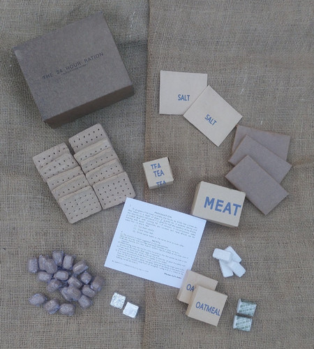 British ww2 24hr ration pack - ration,