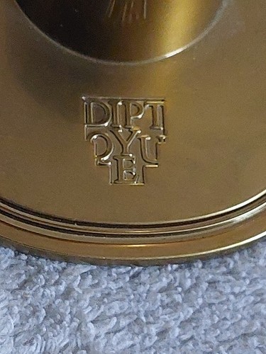 Diptyque brass coloured oval - brass,