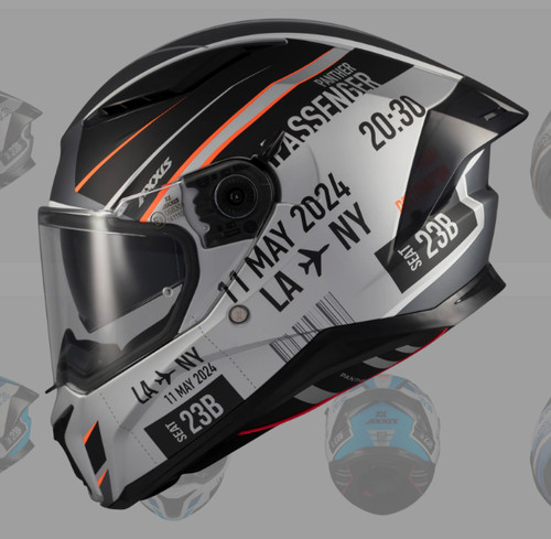 Axxis motorcycle helmet - axxis,