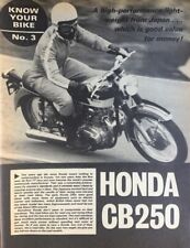 HONDA CB250 / C72 / C72 ORIGINAL 1970 B/W 3 PAGE BUYERS GUIDE