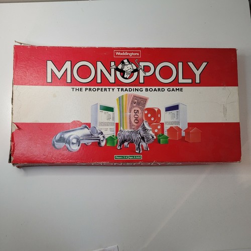 Vintage waddingtons monopoly - vintage,