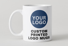 25x Custom Printed Logo Mugs |