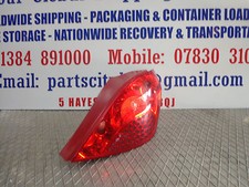 PEUGEOT 207 ALLURE 1.6 HDI 2011 DRIVER SIDE REAR TAIL LIGHT 9649986580-03