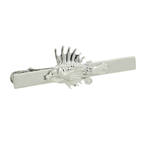 Exotic spikey fish - tie, clip