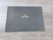 Concorde the Collection Iconic Supersonic Jet circa 2003 Classic Gift Brochure