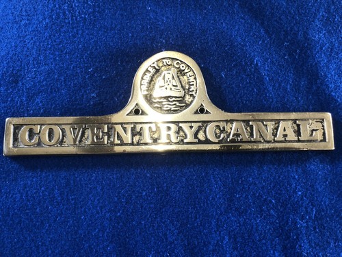 Solid brass canal boat bar - brass,