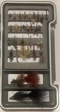 Assortment of 30 Fishing Flies