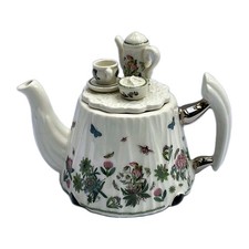 Paul Cardew Teapot for Portmeirion 'Botanic Garden' Miniature 1993